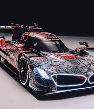 BMW M Hybrid V8 by Julie Mehretu