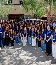 Students attend the Future Leaders Initiative (FLI) at the Paul Merage School of Business at UC Irvine in Irvine, Calif. on July 25, 2025. (Photo/Hyundai)