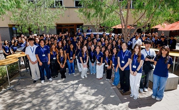 Students attend the Future Leaders Initiative (FLI) at the Paul Merage School of Business at UC Irvine in Irvine, Calif. on July 25, 2025. (Photo/Hyundai)