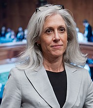 Dr. Susan Monarez was the CDC's deputy director from January to March.
Mandatory Credit:	J. Scott Applewhite/AP via CNN Newsource