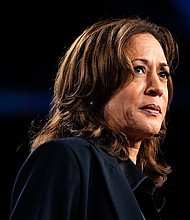 Kamala Harris, seen here in October 2024, announced on July 30 that she would not run for governor of California in 2026.
Mandatory Credit:	Demetrius Freeman/The Washington Post/Getty Images via CNN Newsource