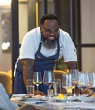 Lamar -- Chef Lamar Moore is the chef and partner of Etc. in the Loop. Photo provided by Six4Creative.