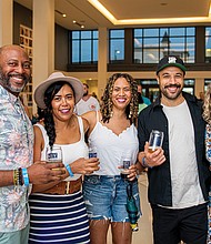 Attendees enjoy craft beer and camaraderie during a recent Virginia Brews festival at the Virginia Museum of History & Culture.