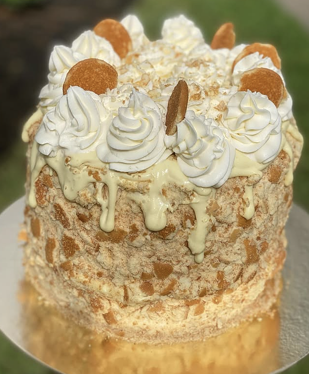 3 Tier Banana Pudding Cake