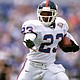 New York Giants running back LeShon Johnson carries the football in 1999 against the Baltimore Ravens.
Mandatory Credit:	Allen Kee/AP via CNN Newsource