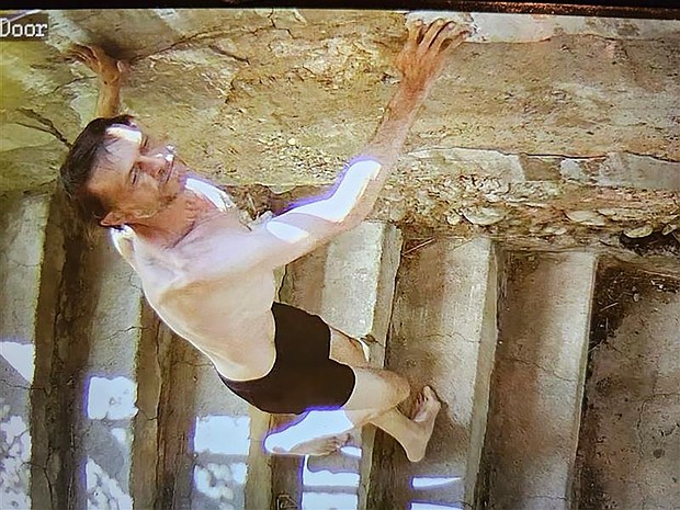 Security camera footage shows Michael Paul Brown fleeing on August 1 morning.
Mandatory Credit:	Montana Department of Justice via CNN Newsource