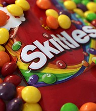 Skittles in the United States will no longer be made with titanium dioxide.
Mandatory Credit:	Dado Ruvic/Reuters via CNN Newsource