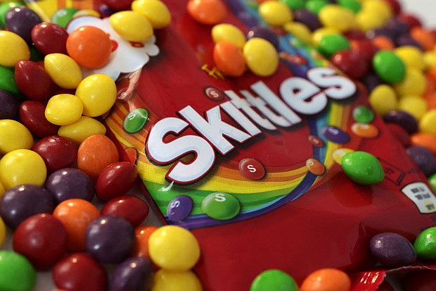Skittles in the United States will no longer be made with titanium dioxide.
Mandatory Credit:	Dado Ruvic/Reuters via CNN Newsource
