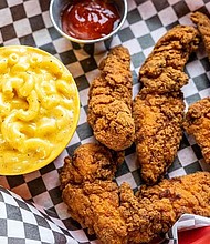 Comfort Foodies is also offering a Kids’ Chicken Tenders Meal for free with the purchase of an adult entree or basket, weeknights through August 31.