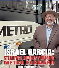 Israel Garcia, METRO's Interim Vice President of Bus Operations,