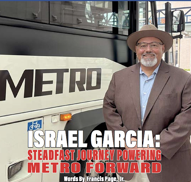 Israel Garcia, METRO's Interim Vice President of Bus Operations,