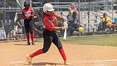 Ta’mya Kiefer (7) of the Rocky Mount Raiders softball team from North Carolina steps up to bat against the USZ Angels in the 18U division of the Metropolitan Junior Baseball League’s 34th annual championships on Sunday, Aug. 3.