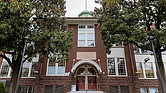 The newly renovated William Fox Elementary School in Richmond’s Fan District is shown Wednesday, Aug. 6. The historic school reopened more than three years after a 2022 fire severely damaged the building, prompting a $30 million restoration.