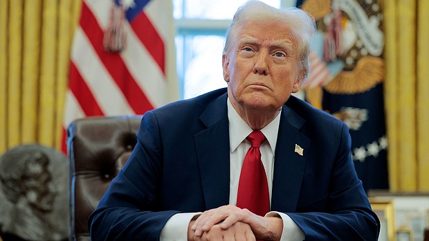 President Donald Trump backs the idea of workplace retirement plans offering alternative investment options for plan participants.
Mandatory Credit:	Chip Somodevilla/Getty Images via CNN Newsource