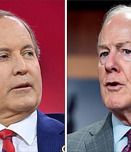 Texas Attorney General Ken Paxton and the man he is vying to unseat in next year’s Republican primary, US Sen. John Cornyn, are both using the powers of their offices to try to pressure Democratic lawmakers who fled the state to prevent a vote on a GOP-led redistricting plan.
Mandatory Credit:	Getty Images via CNN Newsource