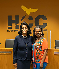 Dr. Margaret Ford Fisher,HCC and Dr.Cynthia Lenton Gary