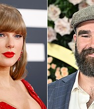We kind of figured Jason Kelce to be a Swiftie and now he has confirmed that theory.
Mandatory Credit:	Getty Images, AP via