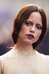 A poster girl for the "Tired Girl" makeup trend, Jenna Ortega is pictured at the season two premiere of the TV series "Wednesday" in London.
Mandatory Credit:	Scott A Garfitt/Invision/AP via CNN Newsource