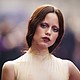 A poster girl for the "Tired Girl" makeup trend, Jenna Ortega is pictured at the season two premiere of the TV series "Wednesday" in London.
Mandatory Credit:	Scott A Garfitt/Invision/AP via CNN Newsource