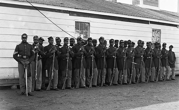 Company I of the 36th Colored Regiment served during the Battle of Chaffin’s Farm and New Market Heights. Company I of the 36th Colored Regiment served during the Battle of Chaffin’s Farm and New Market Heights.