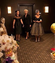 Kristin Davis, Cynthia Nixon and Sarah Jessica Parker in Season 1, episode 2 of "And Just Like That."
Mandatory Credit:	Craig Blankenhorn/HBO Max via CNN Newsource