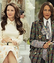 Kristin Davis and Ari Nicole Parker in Season 3, episode 12 of "And Just Like That."
Mandatory Credit:	Craig Blankenhorn/HBO Max via CNN Newsource