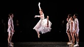 Cassidy Isaacson and Smuin dance company artists perform in “Wild Sweet Love,” by Trey McIntyre. Courtesy Smuin Contemporary Ballet.