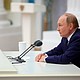 Russian President Vladimir Putin chairs a meeting of Russia's top leadership at the Kremlin in Moscow on August 14.
Mandatory Credit:	Kremlin via CNN Newsource