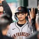 Jung Hoo Lee made a stunning catch for the Giants against the Tampa Bay Rays.
Mandatory Credit:	Greg Fiume/Getty Images via CNN Newsource