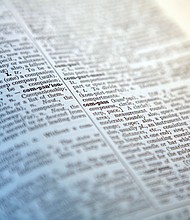 The Cambridge Dictionary has added 6,000 new words to its lexicon.
Mandatory Credit:	Marianna Massey/Stone RF/Getty Images via CNN Newsource