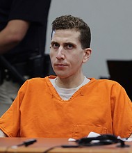 Bryan Kohberger appears at the Ada County Courthouse, for his sentencing hearing in Boise, Idaho, on Wednesday, July 23.
Mandatory Credit:	Kyle Green/Pool/AP via CNN Newsource