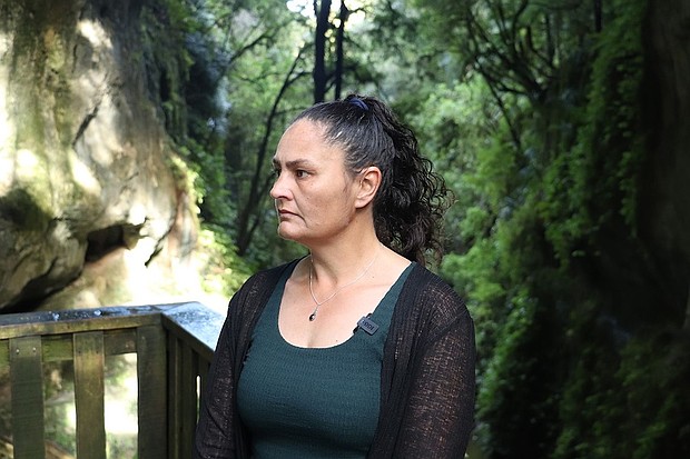 Cat, the mother of missing children, Jayda, Maverick, and Ember.
Mandatory Credit:	New Zealand Police via CNN Newsource