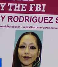 Cindy Rodriguez Singh was added to the FBI's Top Ten Most Wanted list after she fled the country in March 2023, authorities said.
Mandatory Credit:	FBI/KTVT via CNN Newsource