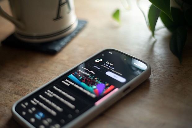 TikTok is seen in the app store of a Google Pixel on January 8. Current and former TikTok employees have raised concerns internally about how the app’s popular algorithm could hurt young users’ mental health.
Mandatory Credit:	Brook Joyner/CNN via CNN Newsource