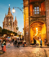 The Mexican city of San Miguel de Allende is loved for its colonial architecture and timeless charm.
Mandatory Credit:	ferrantraite/iStock Unreleased/Getty Images via CNN Newsource