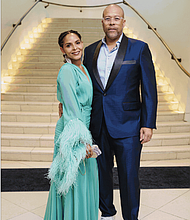 HAA Gala Co-Chairs Zsavon Butler and Nicholas Stuart