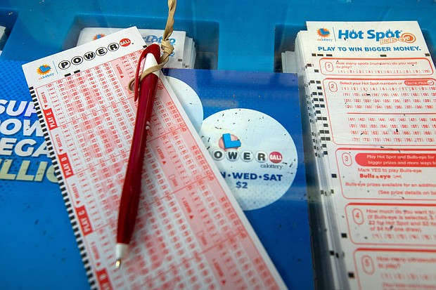 The Powerball jackpot in Monday's draw will the the 10th largest in the game's history.
Mandatory Credit:	Francine Orr/Los Angeles Times/Getty Images via CNN Newsource