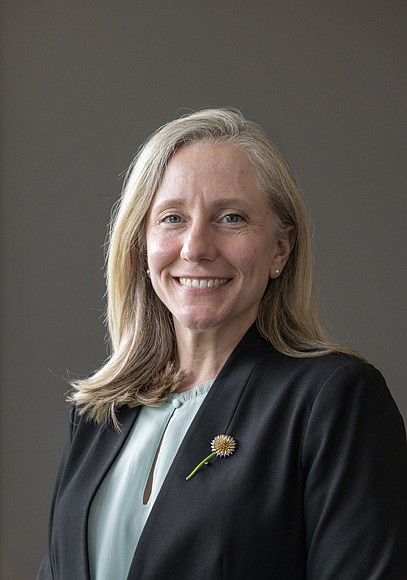Abigail Spanberger, Democratic nominee for Virginia governor, speaks with the Richmond Free Press at her Innsbrook office on Monday, July 21, answering questions about her campaign and the key issues on Virginians’ minds.
