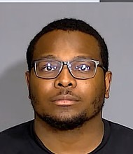 Myron Howard faces felony rape, criminal confinement, and official misconduct charges. He was fired as an IMPD officer in March 2024.
Mandatory Credit:	WISH via CNN Newsource