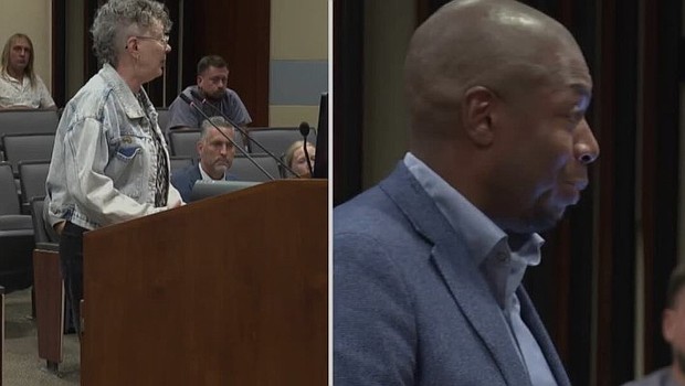 The Omaha City Council voted 4-3 to keep DEI language in the 2026 budget despite concerns Trump administration executive order could jeopardize federal funding.
Mandatory Credit:	KMTV via CNN Newsource