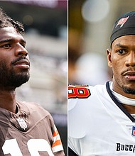 The Browns drafted Shedeur Sanders, while the Buccaneers signed Shilo Sanders as an undrafted free agent.
Mandatory Credit:	Getty Images via CNN Newsource