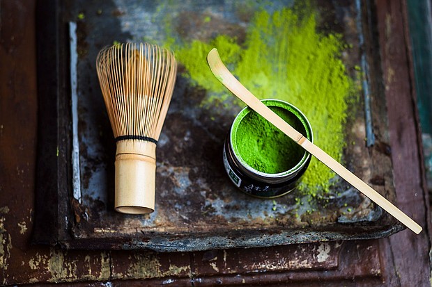Preparing matcha. Some distributors of Japanese matcha suspended US delivery this week until “further notice.”
Mandatory Credit:	Westend61/Getty Images via CNN Newsource