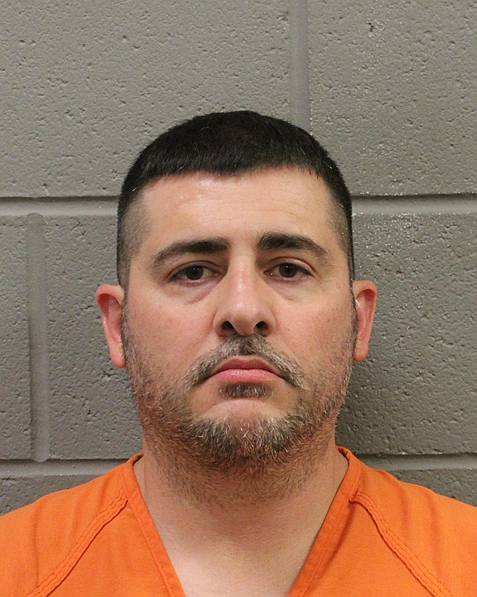 The Houston Police Department released a booking photo of Gonzalo Leon Jr., 42, who is charged with murder in connection with the fatal shooting of an 11-year-old on August 30.
Mandatory Credit:	Houston Police Department via CNN Newsource