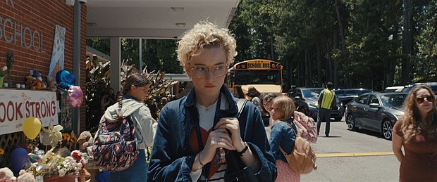 Julia Garner as Justine in New Line Cinema’s “Weapons,” a Warner Bros. Pictures release.
Mandatory Credit:	Warner Bros. Pictures via CNN Newsource