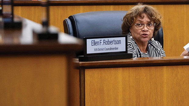 Councilwoman Ellen Robertson, a longtime advocate for affordable housing, expressed her disappointment that money has not been set aside for the cause as she believes the council directed it to be in 2019.