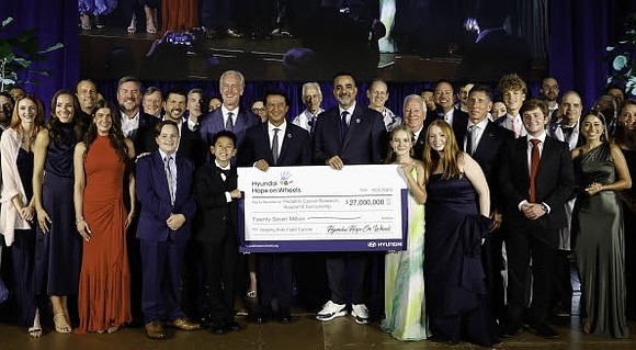Hope shined brightly at the Washington National Cathedral this week as Hyundai Hope on Wheels® commemorated its 27th anniversary gala, …