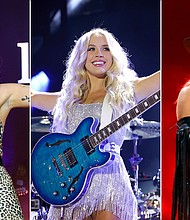 Ella Langley, Megan Moroney, and Lainey Wilson have six nominations each for the 59th Annual CMA Awards.
Mandatory Credit:	Getty Images via CNN Newsource