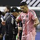 Luis Suárez shouts at a Seattle Sounders staff member during the altercation.
Mandatory Credit:	Alika Jenner/Getty Images via CNN Newsource