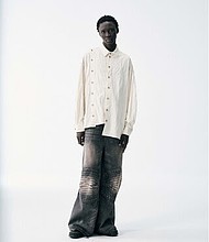 Asymmetrical Split Button Up - FRIED RICE A/W 2025 Collection