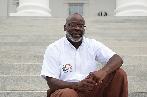 Sam Harris, who was incarcerated for 24 years in Virginia until last summer, wants “to be a face for second …